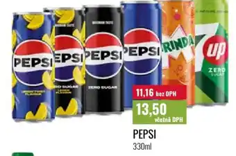 Ratio Pepsi nabídka