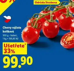 Lidl Cherry rajčata keříková nabídka