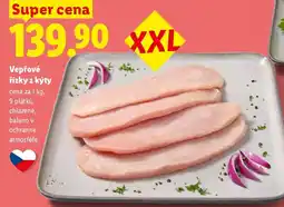 Lidl Vepřové řízky z kýty nabídka
