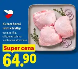 Lidl Kuřecí horní mini čtvrtky nabídka