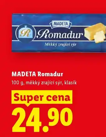 Lidl MADETA Romadur nabídka