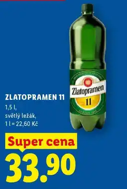 Lidl Zlatopramen 11 nabídka