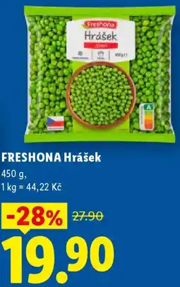 Lidl FRESHONA Hrášek nabídka