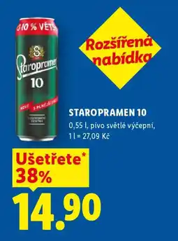 Lidl STAROPRAMEN 10 nabídka
