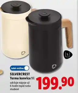 Lidl SILVERCREST Termo konvice 1 l nabídka