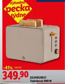 Lidl SILVERCREST Topinkovač 900 W nabídka