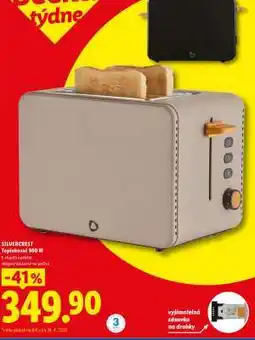 Lidl SILVERCREST Topinkovač 900 W nabídka