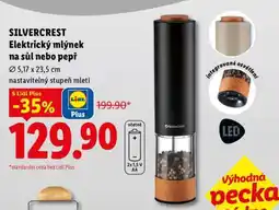 Lidl SILVERCREST ELEKTRICKÝ MLÝNEK NA SŮL NEBO PEPŘ nabídka