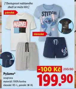 Lidl Pyžamo nabídka