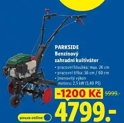Lidl PARKSIDE Benzínový zahradní kultivátor nabídka