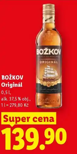 Lidl BOŽKOV Originál nabídka