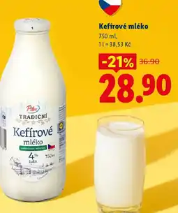 Lidl Kefírové mléko nabídka