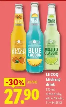 Lidl LE COQ Míchaný drink nabídka