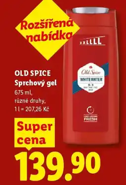 Lidl OLD SPICE Sprchový gel nabídka