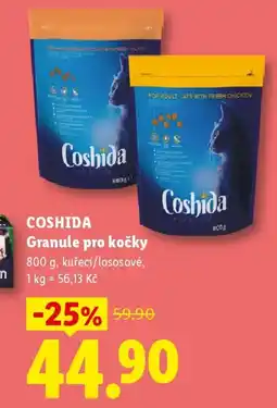 Lidl COSHIDA Granule pro kočky nabídka