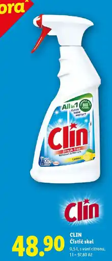 Lidl CLIN Čistič skel nabídka