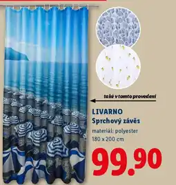 Lidl LIVARNO Sprchový závěs nabídka