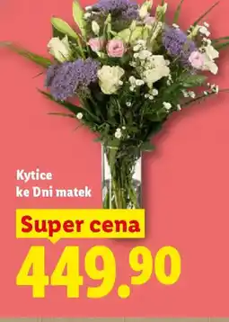 Lidl Kytice ke Dni matek nabídka