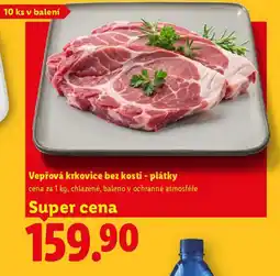 Lidl Vepřová krkovice bez kosti - plátky nabídka
