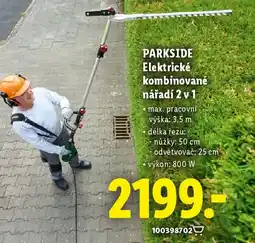 Lidl PARKSIDE Elektrické kombinované nářadí 2 v 1 nabídka