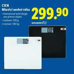 Lidl CIEN Mluvicí osobní váha nabídka
