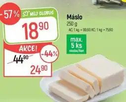 Globus Máslo nabídka