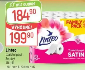Globus Linteo toaletní papir nabídka