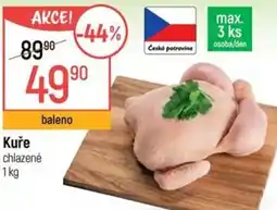Globus Kuře chlazené nabídka