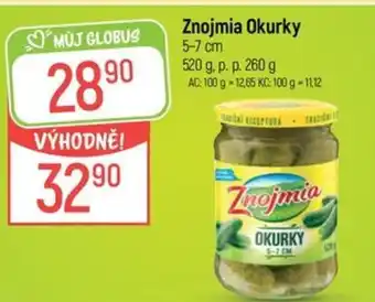 Globus Znojmia Okurky nabídka