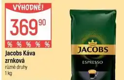 Globus Jacobs Káva zrnková nabídka