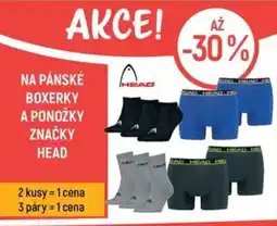 Globus Na pánské boxerky a ponožky značky head nabídka