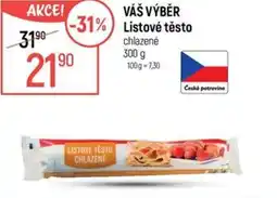 Globus VÁŠ VÝBĚR Listové těsto nabídka