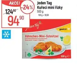 Globus Jeden Tag Kuřecí mini řízky nabídka