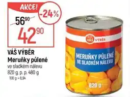 Globus Vas výber Meruňky půlené nabídka
