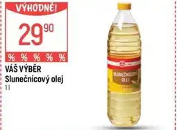 Globus VÁŠ VÝBĚR Slunečnicový olej nabídka