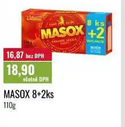 Ratio MASOX 8+2ks 110g nabídka