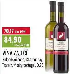 Ratio VÍNA ZAJEČÍ nabídka