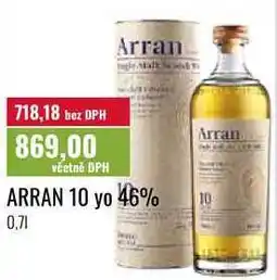 Ratio ARRAN 10 yo 46% nabídka