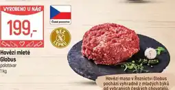 Globus Hovězí mleté Globus polotovar nabídka