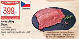 Globus Hovězí plátky Globus nabídka