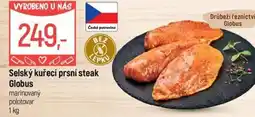 Globus Selský kuřecí prsní steak Globus nabídka