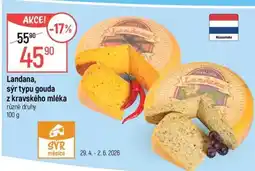 Globus Landana, sýr typu gouda z kravského mléka nabídka