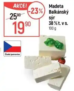 Globus Madeta Balkánský sýr 38%t. vs. nabídka