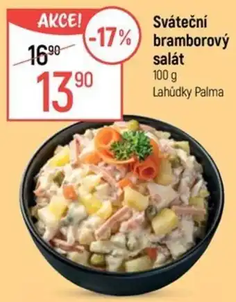 Globus Sváteční bramborový salát nabídka