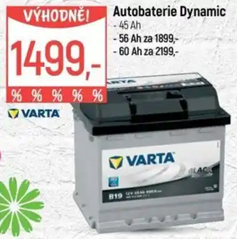 Globus Autobaterie Dynamic nabídka