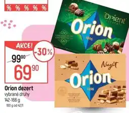 Globus Orion dezert nabídka