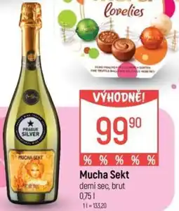 Globus Mucha Sekt demi sec, brut nabídka