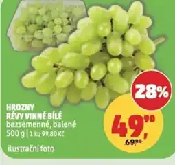 Penny Market Hrozny révy vinné bílé nabídka