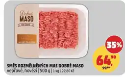 Penny Market Směs rozmělněných mas dobré maso vepřové, hovězí nabídka