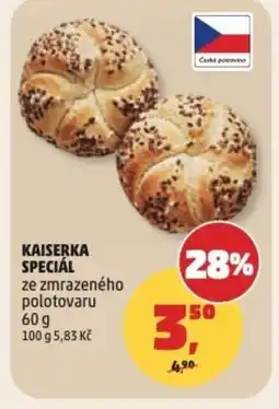 Penny Market Kaiserka speciál ze zmrazeného polotovaru nabídka